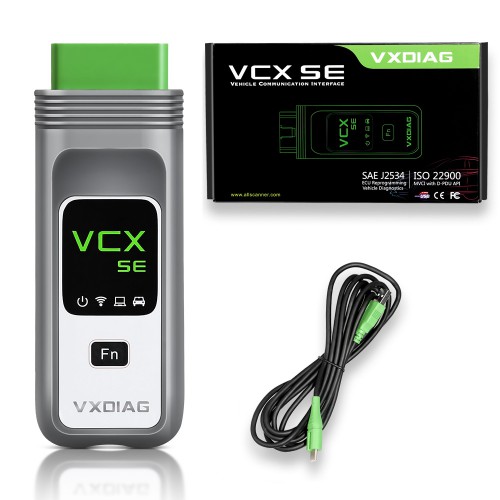 Package Offer VXDIAG Benz DoiP VCX SE Diagnostic Tool + 2TB Hard Drive with Software for VXDIAG MULTI Full Brands