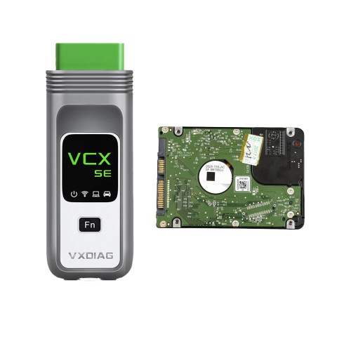 Package Offer VXDIAG Benz DoiP VCX SE Diagnostic Tool + 2TB Hard Drive with Software for VXDIAG MULTI Full Brands