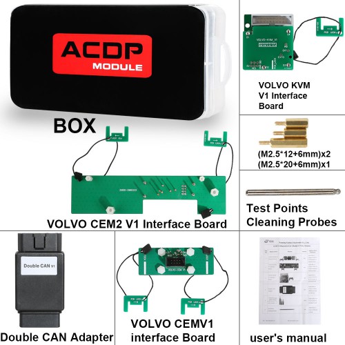 Yanhua Mini ACDP Module12 olvo Key Programming