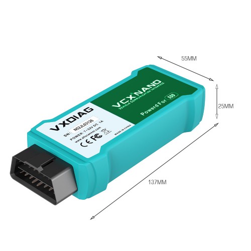 V164 VXDIAG VCX NANO for Land Rover and Jaguar WIFI Scanner