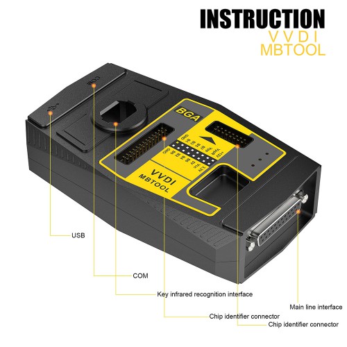 Original Xhorse VVDI MB BGA TOOL Benz key programmer With 1 Free Token Per Day