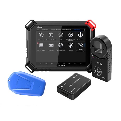 Xtool X100 Pad2 X-100 PadII Pro Key Programmer With OBD2 New XTOOL KS-1 Blue Emulator