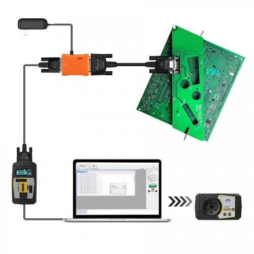 Xhorse Audi BCM2 Solder-free Adapter for Audi Add Key and All Key Lost Work with Key Tool Plus Pad, and VVDI2 with VVDI Prog set