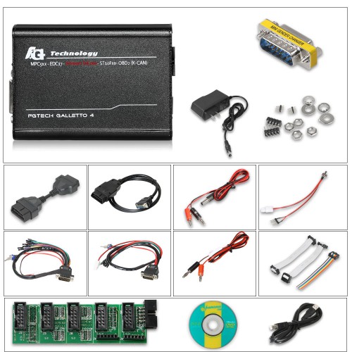 Latest Version V54 FGTech Galletto 4 Master FGTECH 0475 ECU Programmer