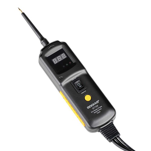 GODIAG GT102 PIRT Power Probe Support Car Power Line Fault Finding + Fuel Injector Cleaning and Testing + Relay Testing 3 in 1