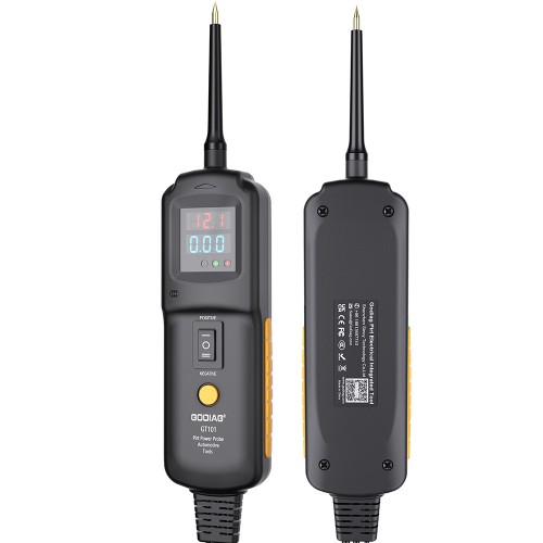 GODIAG PIRT PRO GT101 Power Probe Electrical Tester PowerScan +  Fuel Injector Cleaning and Testing +Relay Testing 3 in 1