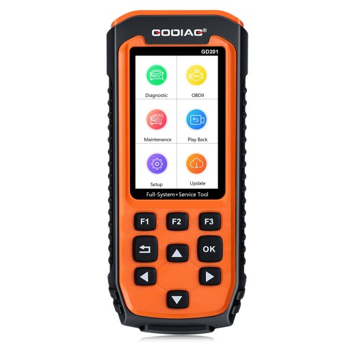 New GODIAG GD201 Full System Scanner with DPF ABS Airbag Oil Service Reset Support Multi-Language