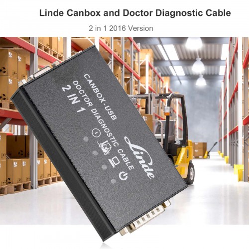 Linde Canbox and Doctor Diagnostic Cable 2 in 1Scanner