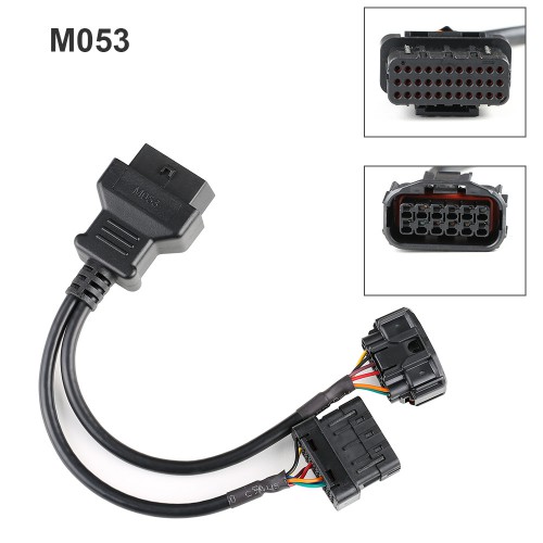 OBDSTAR Motorcyle and Car Adapters Moto Immo Kits Full Package for X300 DP Plus/ X300 DP/ X300 PRO4 Configuration 1