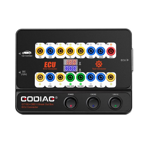 GODIAG GT100 Break Out Box ECU Connector + BMW FEM/ BDC Test Platform Cable + BMW CAS4 / CAS4+ Test Platform Cable