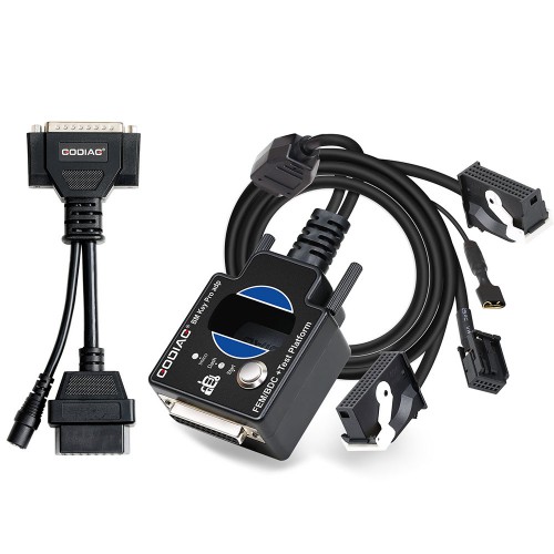 GODIAG GT100 Break Out Box ECU Connector + BMW FEM/ BDC Test Platform Cable + BMW CAS4 / CAS4+ Test Platform Cable