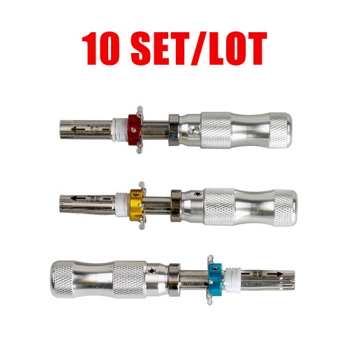 Free shipping Tubular Pick Tool  (7.0 PIN 7.5 PIN 7.8 PIN) 10set