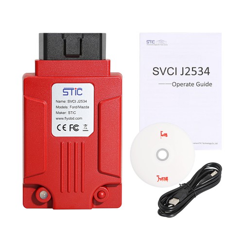 V125 STIC SVCI J2534 Diagnostic Interface Supports IDS SDD TIS GDS2 ELM327 Software Supports SAE J1850 Module Programming