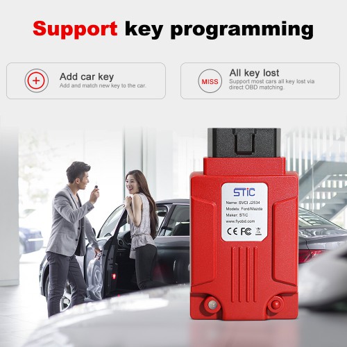 V125 STIC SVCI J2534 Diagnostic Interface Supports IDS SDD TIS GDS2 ELM327 Software Supports SAE J1850 Module Programming