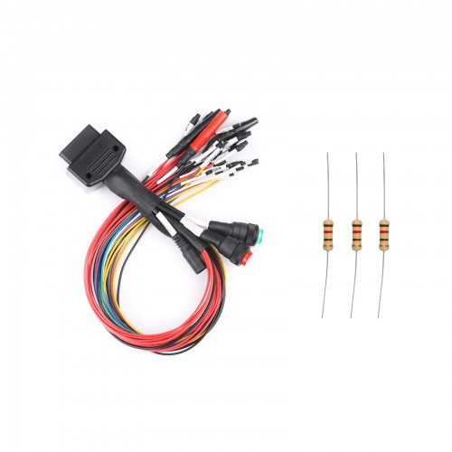 GODIAG Full Protocol OBD2 Jumper Cable With GND4 GND5 Support MPPS Kess V2 Fgtech Bench Work