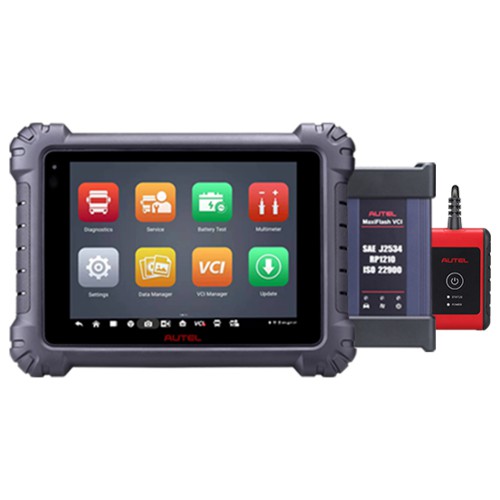 Original Autel MaxiSYS MS909CV Diagnostic Platform for HD Vehicles With VCI And J2534