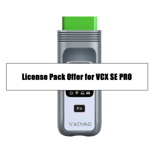 VXDIAG Full Brands Authorization License Pack Offer for VCX SE PRO Upgrade Version