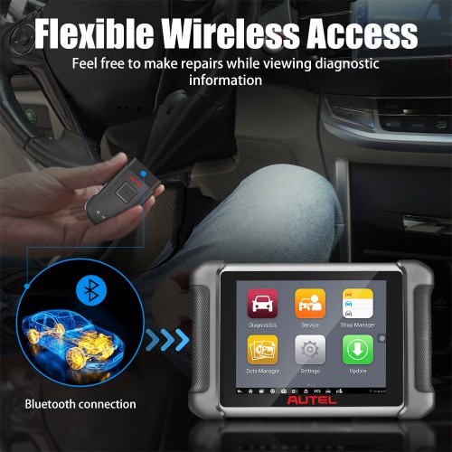 Autel MaxiSYS VCI100 Bluetooth Vehicle Communication Interface Can Work for Maixsys Series Tool