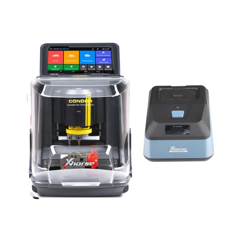 Package Offer Xhorse Condor XC-Mini Plus II Key Cutting Machine and Key Reader XDKP00GL