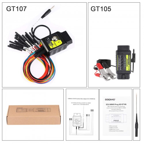 Godiag GT107 Gearbox Data Adapter ECU IMMO Kit for PCMFlash PCMTuner KESSV2 For DQ250, DQ200, VL381, VL300, DQ500, DL501