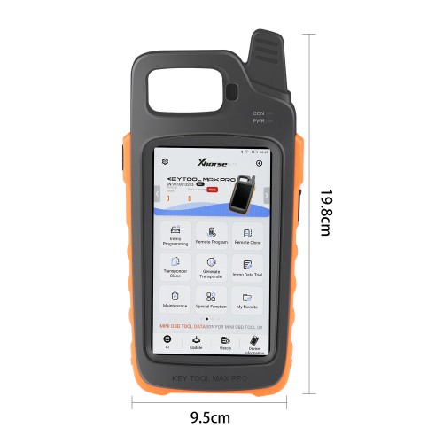 Xhorse VVDI Key Tool Max Pro Multi-Language Remote Programmer Adds TPMS, CAN FD, BMW CAS3/Toyota Models Programming