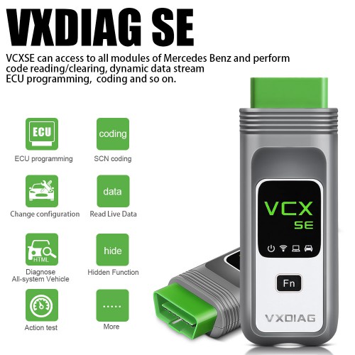 Package Offer VXDIAG Benz DoiP VCX SE Diagnostic Tool +2TB Full Brands Software SSD And Free Donet Authorization