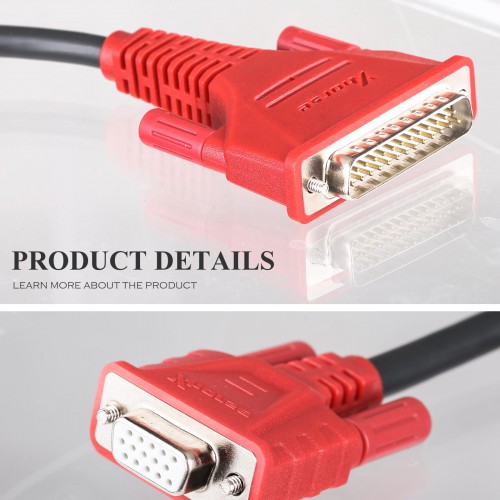 Xhorse XDPGSOGL DB25 DB15 Connector Cable work with VVDI Prog and Solder-Free Adapters