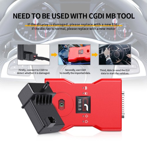 CGDI MB ELV Simulator for Benz w204 w207 w212 with CGDI MB Benz key Programmer