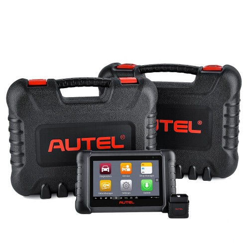 Autel MaxiPRO MP808BT Pro KIT OE-Level Full System Diagnostic Tool with Complete OBD1 Adapters Support Battery Testing