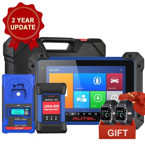 [With 2* Free OTOFIX Watch] 2023 Autel MaxiIM IM608 PRO II (IM608S II/ IM608 II) All-In-One Key Programming Tool Support All Key Lost