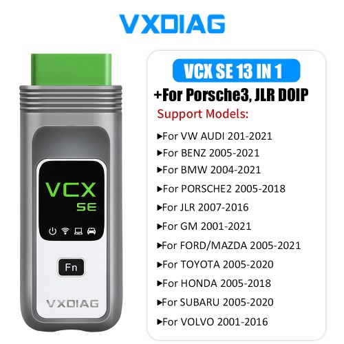 Complete Version VXDIAG VCX SE DOIP with 2TB SSD & 500GB Software SSD Support 13 Car Brands incl JLR DOIP & PW3