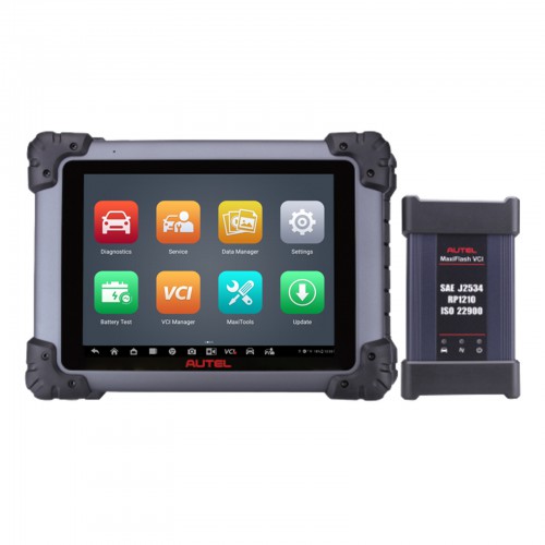 Autel MaxiSys Elite II Pro OBD2 Scanner J2534 ECU Coding ECU Programming With Free Autel MaxiSys MSOBD2KIT Or Autel MaxiBAS BT506 Battery Tester