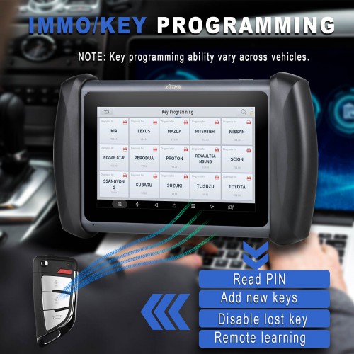 XTOOL InPlus IP819 Automotive Diagnostic Scanner ECU Coding Active Test OBD2 Full Systems Diagnoses With 31+ Service Functions