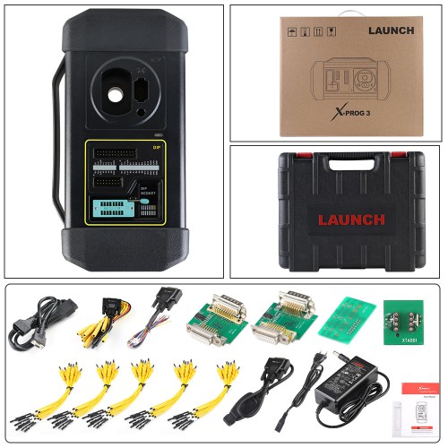 Launch X431 PRO5 PRO 5 Bi-Directional Diagnostic Coding Tool Plus X-PROG 3 GIII Immobilizer Key Programmer