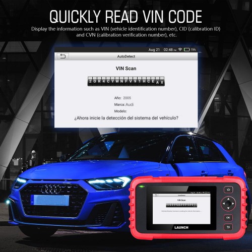 Launch CRP123X Elite 4 System Scan Tool Support SAS Calibration/Throttle Reset/Oil Reset/ABS SRS Transmission/Battery Test/Auto VIN