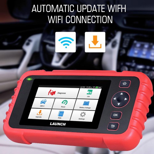 Launch CRP123X Elite 4 System Scan Tool Support SAS Calibration/Throttle Reset/Oil Reset/ABS SRS Transmission/Battery Test/Auto VIN