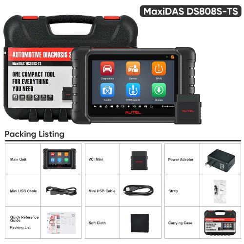 2023 Autel MaxiDAS DS808S-TS TPMS Diagnostic Tool with Complete TPMS Functions Upgraded Of Autel DS808TS/ MP808TS