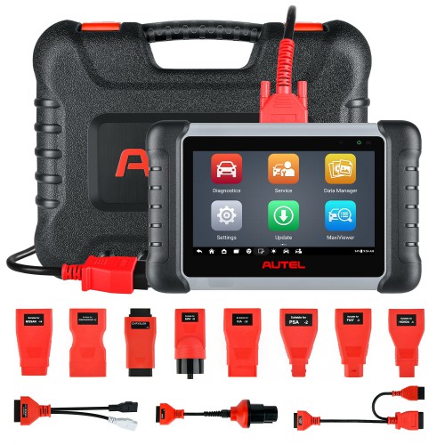 Autel MaxiPRO Scanner MP808S Scan Tool  Same as MS906 Support Bidirectional Control, Advanced ECU Coding, Active Test, 30+ Service