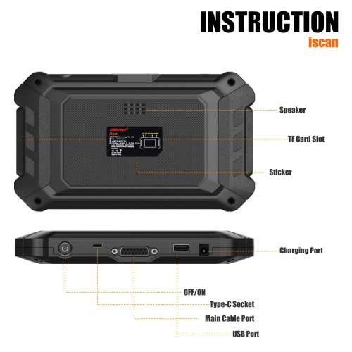 OBDSTAR iScan HONDA Marine Diagnostic Tablet Code Reading Code Clearing Data Flow Action Test