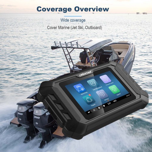 OBDSTAR iScan SUZUKI Marine Diagnostic Tablet Code Reading Code Clearing Data Flow Action Test