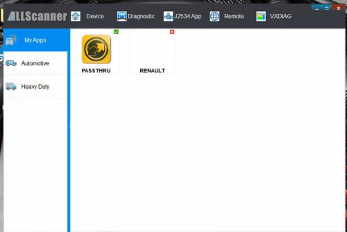 VXDIAG Authorization License for Renault Available for VCX SE & VCX Multi