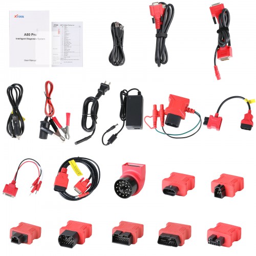 2023 XTOOL A80 Pro Master OBD2 Diagnostic tools J2534 ECU Programmer Online ECU Coding Key Fob Programmer All Systems Diagnoses