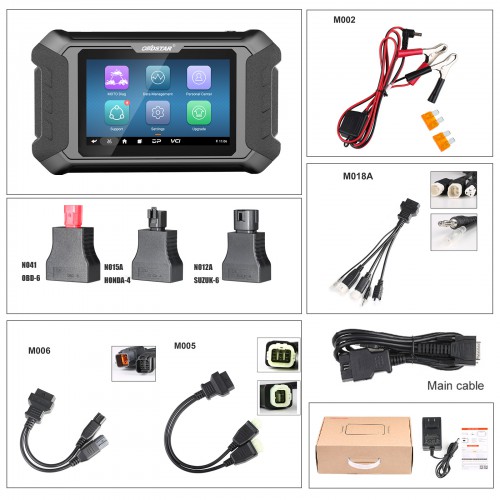 OBDSTAR iScan JAPAN Intelligent Motorcycle Diagnostic Tool Key Programming Portable Tablet Scanner