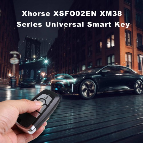 XSFO02EN 4-Button Universal Smart Key Support Mutiple Key Blank Type