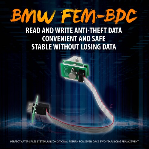 OEM BMW FEM-BDC 95128/95256 Chip Anti-theft Data Reading Adapter 8Pin Adapter