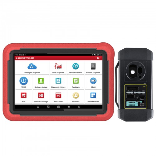 Launch X431 PROS V5.0 Car Scanner With Launch X431 GIII X-PROG 3 Immobilizer Key Programmer