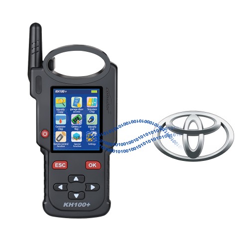 Full Featured 2023 Lonsdor KH100+ Key Remote Programmer with Toyota AKL Online Calculation 1 Year Activation