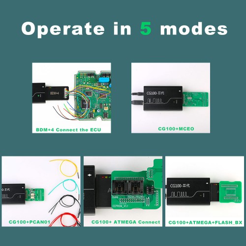 V6.5.7.0 CG100 PROG III Airbag Restore Devices including All Function of Renesas SRS XC236x FLASH