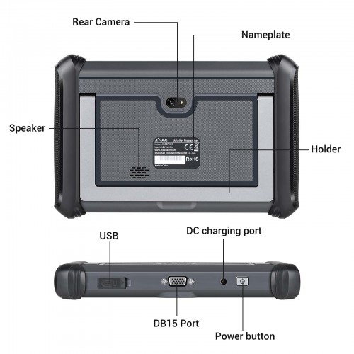 2023 XTOOL X100 PAD S X100 PADS Key Programming&Recogniton Tool with Built-In CAN FD&DOIP Update Ver.of X100PAD/X100 PAD Plus