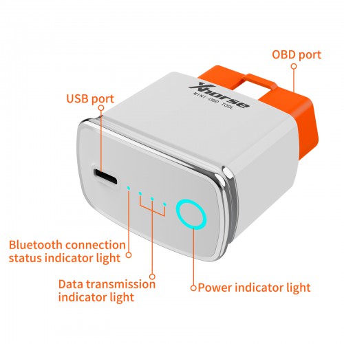 Wifi Xhorse XDMOT0GL MINI-OBD Toyota MINI OBD Tool Cover Almost All Toyota Smart Key  Add Key and All Keys Lost